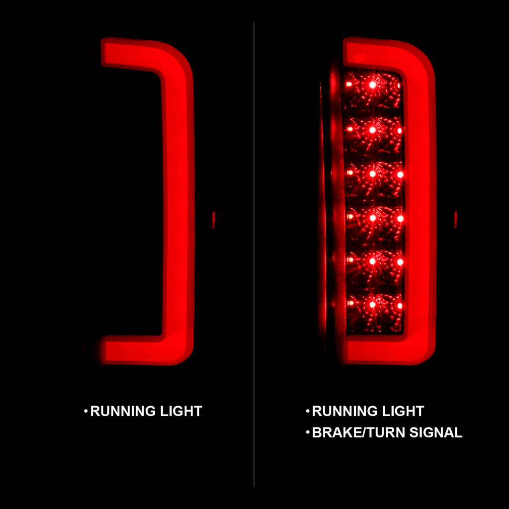 ANZO USA 311351 Tail Light Assembly for Select Ford Bronco, Ford F-150, Ford F-250, Ford F-350