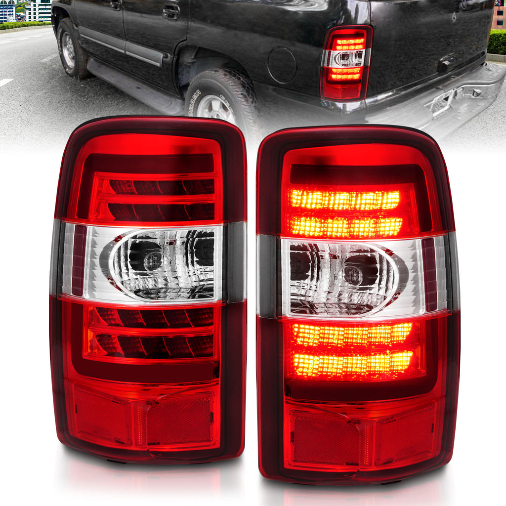 ANZO USA 311364 Tail Light Assembly for Select Chevrolet Suburban 1500, Chevrolet Suburban 2500, Chevrolet Tahoe, GMC Yukon, GMC Yukon XL 1500, GMC Yukon XL