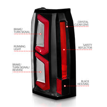 Load image into Gallery viewer, ANZO USA 311374 Tail Light Assembly for Select Chevrolet Suburban, Chevrolet Tahoe