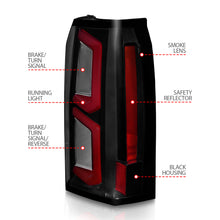 Load image into Gallery viewer, ANZO USA 311375 Tail Light Assembly for Select Chevrolet Suburban, Chevrolet Tahoe