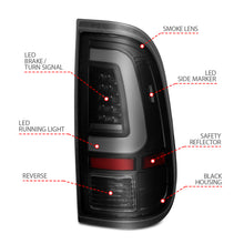 Load image into Gallery viewer, ANZO USA 311379 Tail Light Assembly for Select Ford F-250 Super Duty, Ford F-350 Super Duty, Ford F-450 Super Duty, Ford F-550 Super Duty