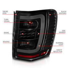 Load image into Gallery viewer, ANZO USA 311395 Tail Light Assembly for Select Jeep Grand Cherokee