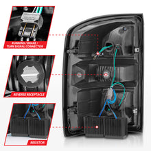 Load image into Gallery viewer, ANZO USA 311398 Tail Light Assembly for Select GMC Sierra 1500, GMC Sierra HD, GMC Sierra HD