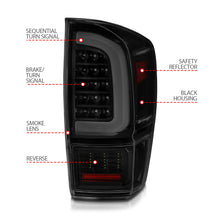 Load image into Gallery viewer, ANZO USA 311401 Tail Light Assembly for Select Toyota Tacoma