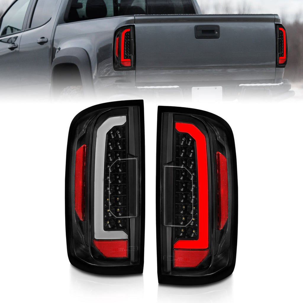 ANZO USA 311405 Tail Light Assembly for Select Chevrolet Colorado