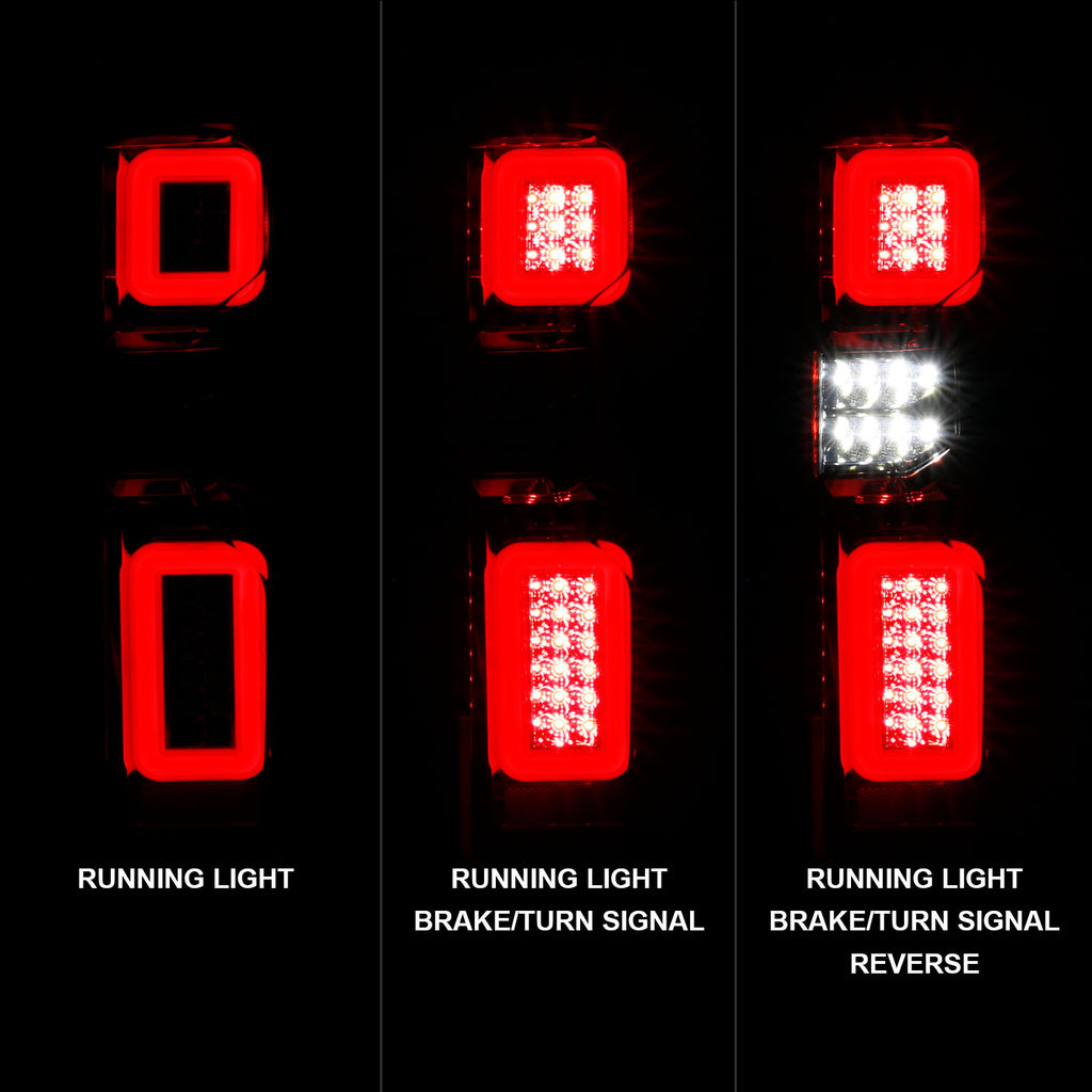 ANZO USA 311416 Tail Light Assembly for Select Chevrolet Silverado 1500, Chevrolet Silverado LTD, Chevrolet Silverado HD, Chevrolet Silverado HD