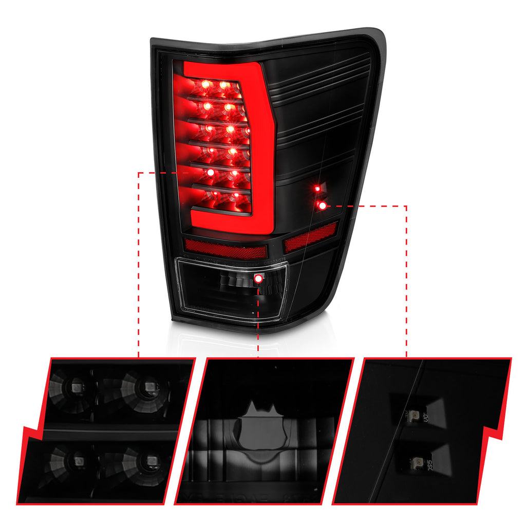 ANZO USA 311421 Tail Light Assembly for Select Nissan TITAN
