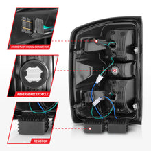 Load image into Gallery viewer, ANZO USA 311424 Tail Light Assembly for Select Chevrolet Silverado 1500, Chevrolet Silverado 2500, Chevrolet Silverado HD, Chevrolet Silverado 3500, Chevrolet Silverado HD, GMC Sierra HD