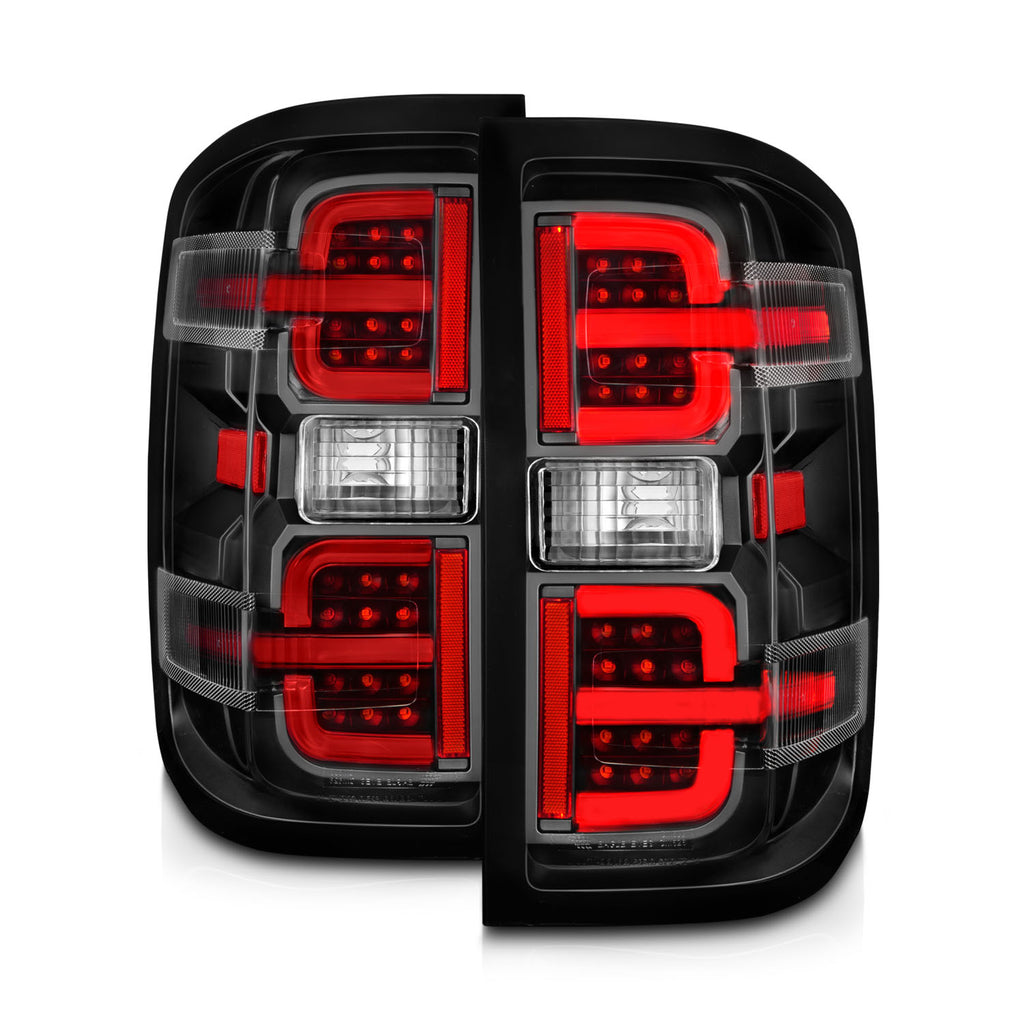 ANZO USA 311425 Tail Light Assembly for Select Chevrolet Silverado 1500, Chevrolet Silverado 2500, Chevrolet Silverado HD, Chevrolet Silverado 3500, Chevrolet Silverado HD, GMC Sierra HD
