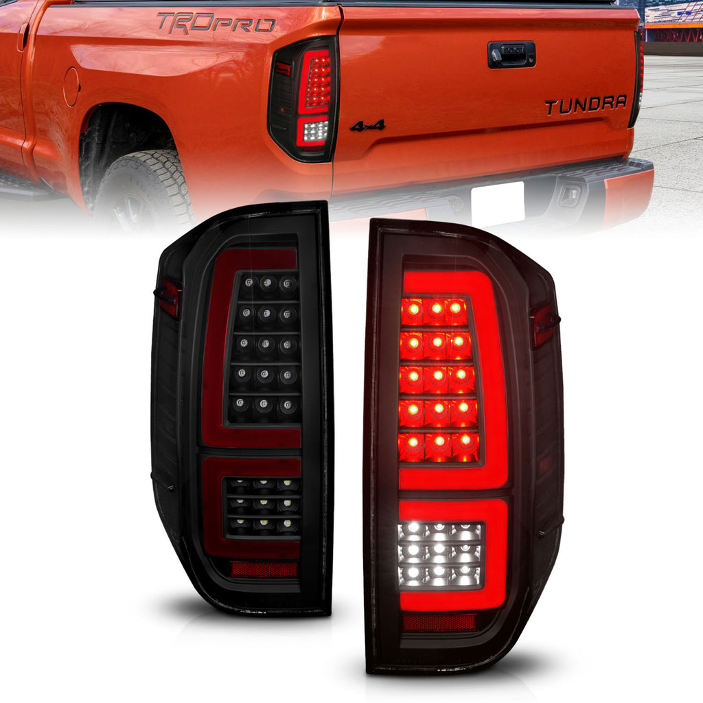 ANZO USA 311437 Tail Light Assembly for Select Toyota Tundra