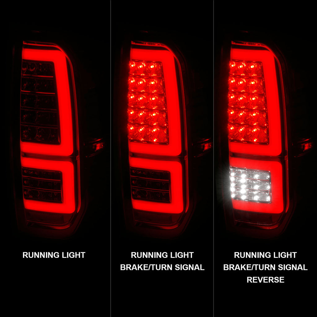 ANZO USA 311438 Tail Light Assembly for Select Toyota Tundra
