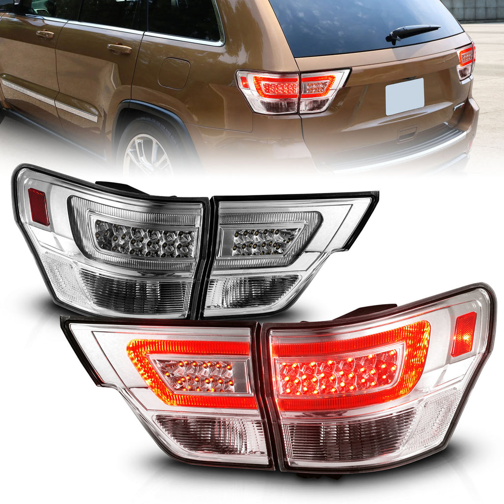 ANZO USA 311441 Tail Light Assembly for Select Jeep Grand Cherokee
