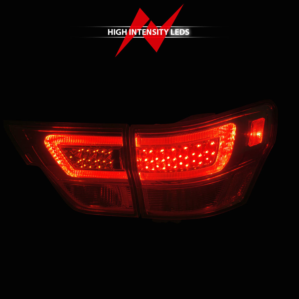ANZO USA 311441 Tail Light Assembly for Select Jeep Grand Cherokee
