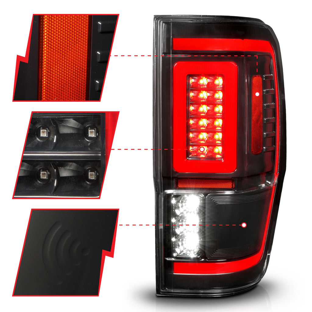 ANZO USA 311446 Tail Light Assembly for Select Ford Ranger