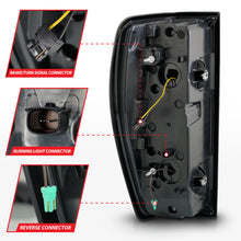Load image into Gallery viewer, ANZO USA 311458 Tail Light Assembly for Select GMC Sierra 1500, GMC Sierra HD, GMC Sierra HD