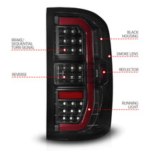 Load image into Gallery viewer, ANZO USA 311465 Tail Light Assembly for Select GMC Sierra 1500, GMC Sierra Limited, GMC Sierra HD, GMC Sierra HD