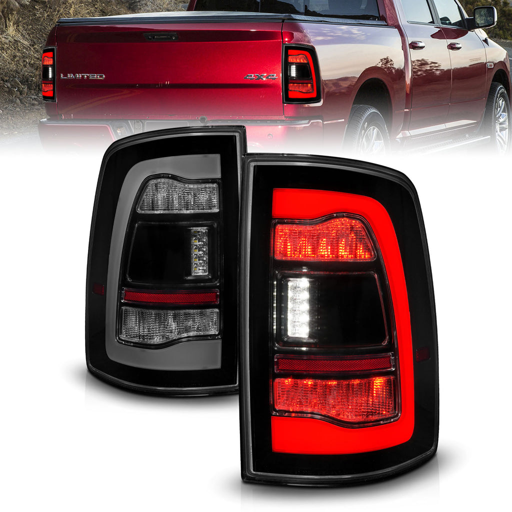 ANZO USA 311470 Tail Light Assembly for Select Dodge Ram 1500, Dodge Ram 2500, Dodge Ram 3500, Ram 1500, Ram 2500, Ram