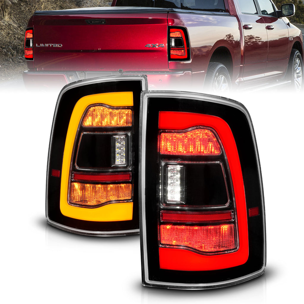 ANZO USA 311471 Tail Light Assembly for Select Dodge Ram 1500, Dodge Ram 2500, Dodge Ram 3500, Ram 1500, Ram 2500, Ram