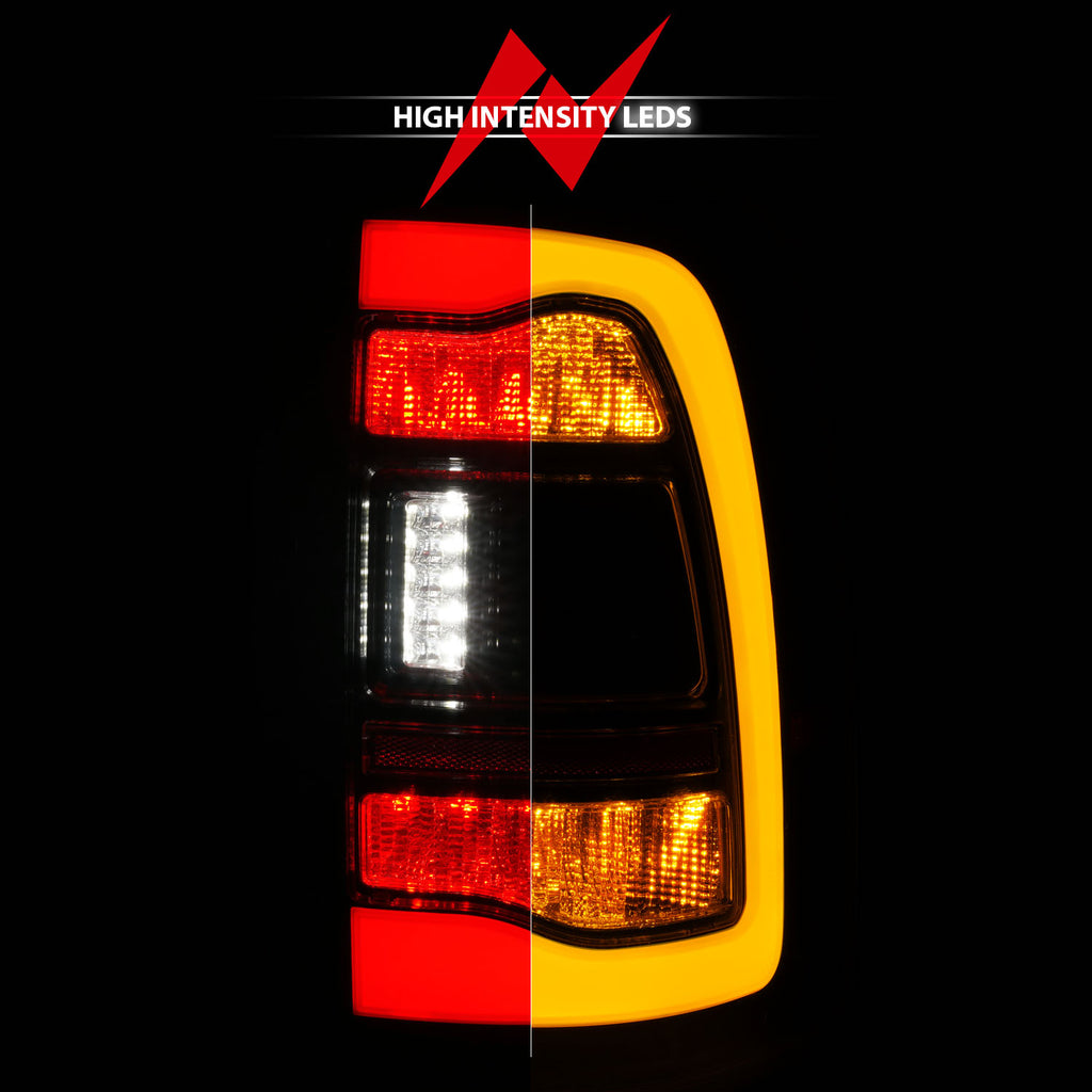 ANZO USA 311472 Tail Light Assembly for Select Dodge Ram 1500, Dodge Ram 2500, Dodge Ram 3500, Ram 1500, Ram Classic, Ram 2500, Ram