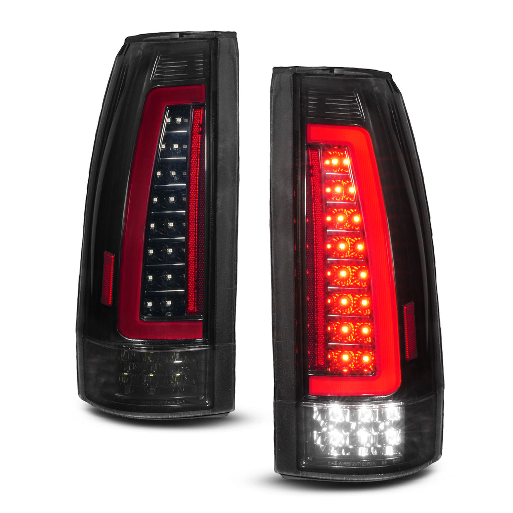 ANZO USA 311486 Tail Light Assembly for Select Cadillac Escalade, Chevrolet Blazer, Chevrolet C1500, Chevrolet C2500, Chevrolet C3500, Chevrolet K1500, Chevrolet K2500, Chevrolet K3500, Chevrolet Suburban, Chevrolet Tahoe, GMC C1500, GMC C2500, GMC