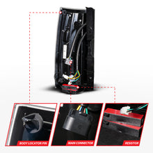 Load image into Gallery viewer, ANZO USA 311487 Tail Light Assembly for Select Chevrolet Suburban 1500, Chevrolet Suburban 2500, Chevrolet Tahoe, GMC Yukon, GMC Yukon XL 1500, GMC Yukon XL