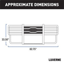 Load image into Gallery viewer, Luverne 311723 LUVERNE 311723 Prowler Max Polished Stainless Grille Guard (No Brackets) for Select Ford F-250 Super Duty, Ford F-350 Super Duty, Ford F-450 Super Duty, Ford F-550 Super Duty