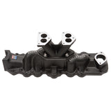 Edelbrock 11033 BK Slingshot Dual Carb Manifold 1938-53