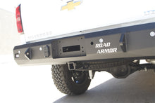 Load image into Gallery viewer, Road Armor 31200B Stealth Winch Rear Bumper for Select Chevrolet Silverado 1500, Chevrolet Silverado HD, Chevrolet Silverado HD, GMC Sierra 1500, GMC Sierra Limited, GMC Sierra HD, GMC Sierra HD