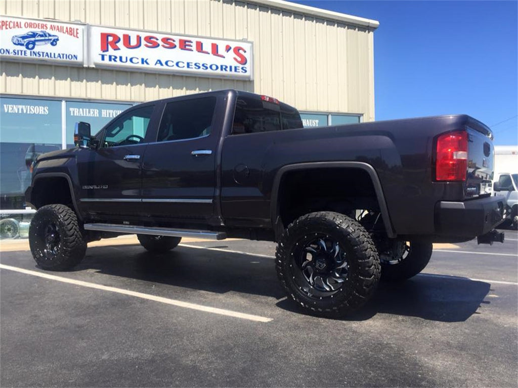 Road Armor 31200B Stealth Winch Rear Bumper for Select Chevrolet Silverado 1500, Chevrolet Silverado HD, Chevrolet Silverado HD, GMC Sierra 1500, GMC Sierra Limited, GMC Sierra HD, GMC Sierra HD