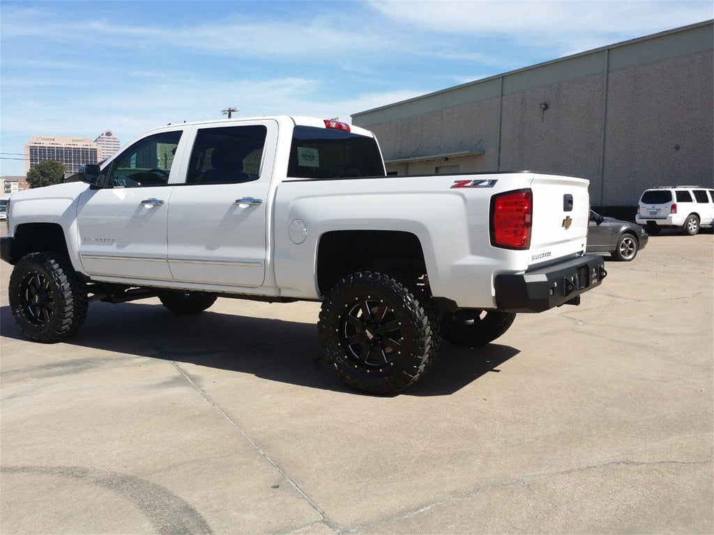 Road Armor 31200B Stealth Winch Rear Bumper for Select Chevrolet Silverado 1500, Chevrolet Silverado HD, Chevrolet Silverado HD, GMC Sierra 1500, GMC Sierra Limited, GMC Sierra HD, GMC Sierra HD