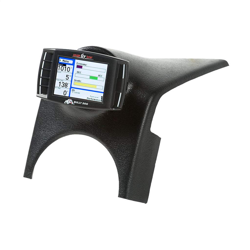 Bully Dog 31303 Bully Dog Custom Dash Mount, paintable, for GT with T-slot adapter For Ford for Select Ford F-250, Ford F-250 Super Duty, Ford F-350, Ford F-350 Super Duty, Ford F-450 Super Duty, Ford F-550 Super Duty