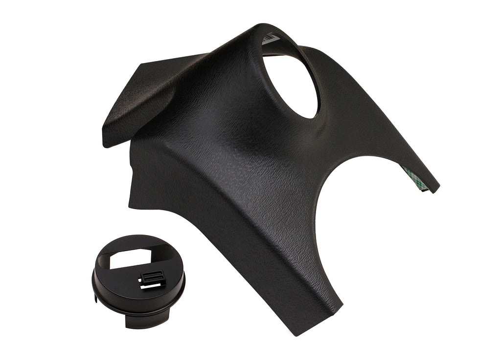 Bully Dog 31303 Bully Dog Custom Dash Mount, paintable, for GT with T-slot adapter For Ford for Select Ford F-250, Ford F-250 Super Duty, Ford F-350, Ford F-350 Super Duty, Ford F-450 Super Duty, Ford F-550 Super Duty