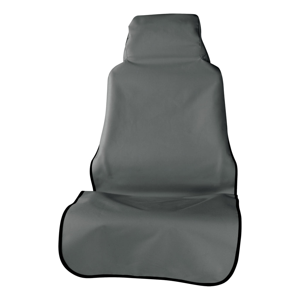 ARIES 3142-01 Seat Defender 58in. x 23in. Removable Waterproof Grey Bucket Seat Cover - Truck Part Superstore