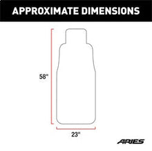 Load image into Gallery viewer, ARIES 3142-09 Seat Defender 58in. x 23in. Removable Waterproof Black Bucket Seat Cover - Truck Part Superstore
