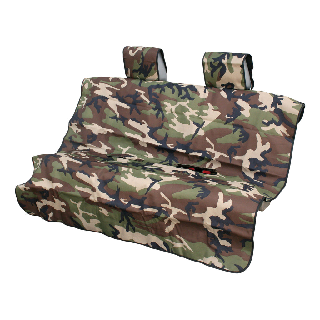 ARIES 3146-20 Seat Defender 58" x 55" Removable Waterproof Camo Bench Seat Cover