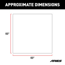 Load image into Gallery viewer, ARIES 3149-09 Seat Defender 60" x 60" Removable Waterproof Black Cargo Blanket Protector