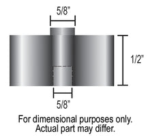 Load image into Gallery viewer, Derale 31500 1/2" Aluminum Belt Fan Spacer for Select American Motors Ambassador, American Motors Concord, American Motors Eagle, American Motors Gremlin, American Motors Hornet, American Motors Javelin, American Motors Matador, American Motors Pacer,