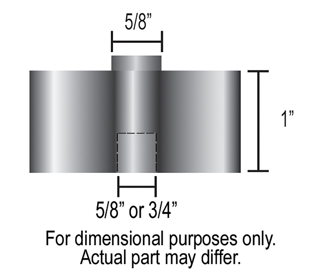 Derale 31510 1" Aluminum Belt Fan Spacer for Select American Motors Ambassador, American Motors Concord, American Motors Eagle, American Motors Gremlin, American Motors Hornet, American Motors Javelin, American Motors Matador, American Motors Pacer,