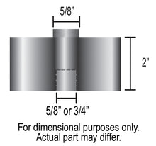 Load image into Gallery viewer, Derale 31520 2" Aluminum Belt Fan Spacer for Select American Motors Ambassador, American Motors Concord, American Motors Eagle, American Motors Gremlin, American Motors Hornet, American Motors Javelin, American Motors Matador, American Motors Pacer,