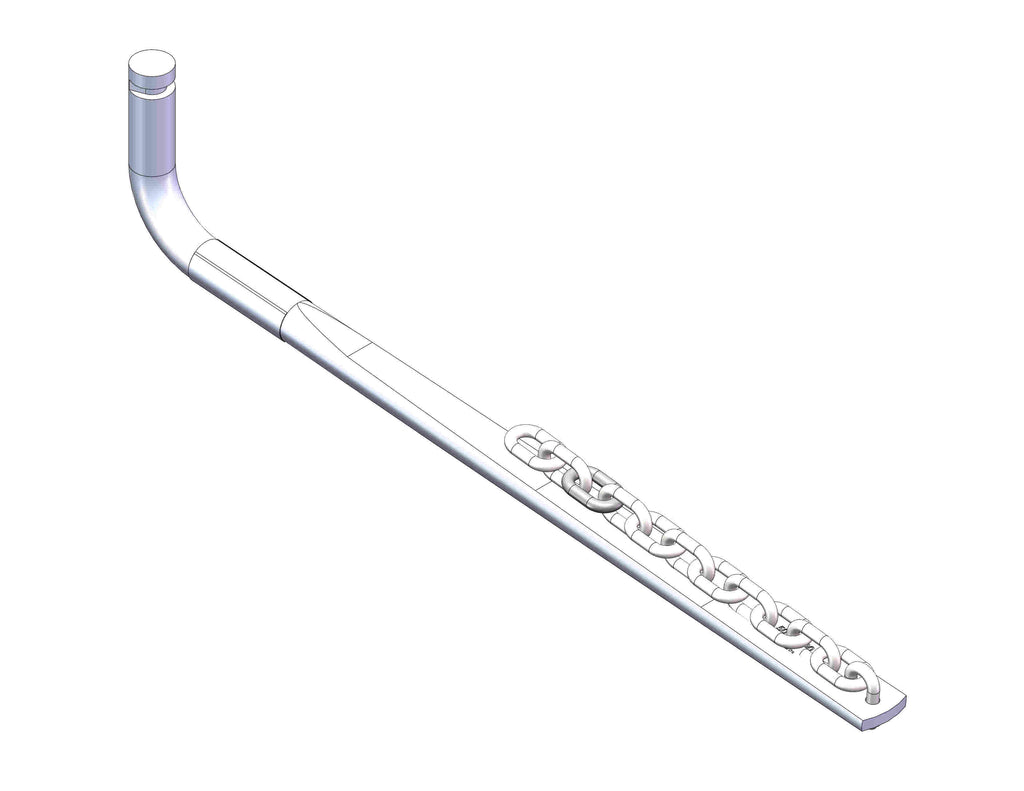Husky Towing 31520 Replacement Rnd Spring Bar For Husky Wt Dist System 501 to 800 LB Tong W/Chain