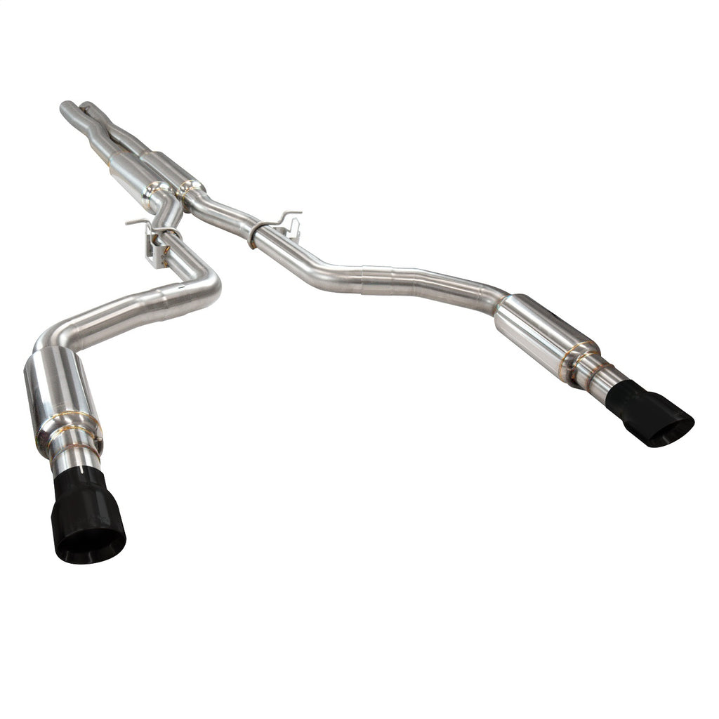 Kooks Custom Headers 31534210 3in. SS Cat-Back w/Black Tips. 2015-2018 Charger Hellcat 6.2L. Connects to OEM. for Select Dodge Charger
