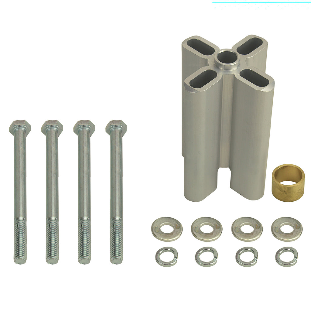 Derale 31553 3 1/2" Aluminum Belt Fan Spacer for Select American Motors Ambassador, American Motors Concord, American Motors Eagle, American Motors Gremlin, American Motors Hornet, American Motors Javelin, American Motors Matador, American Motors Pacer,
