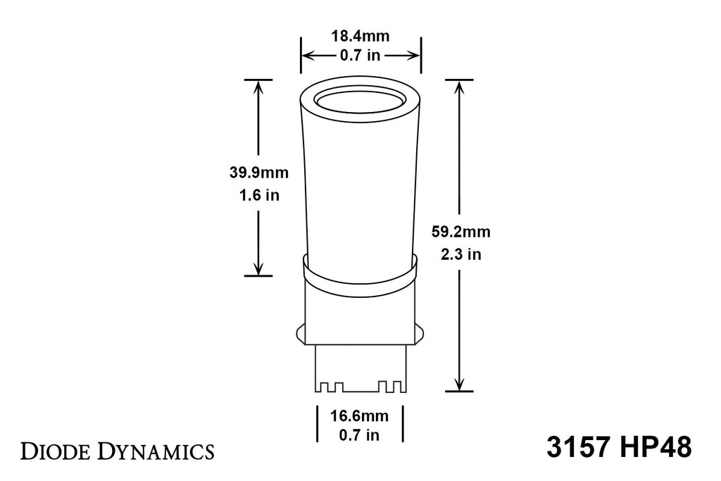 Diode Dynamics DD0056S Direct replacement for your factory bulb.
