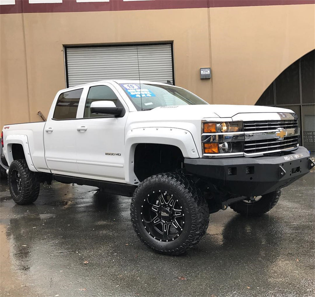 Road Armor 315R0B Stealth Winch Front Bumper for Select Chevrolet Silverado HD, Chevrolet Silverado HD