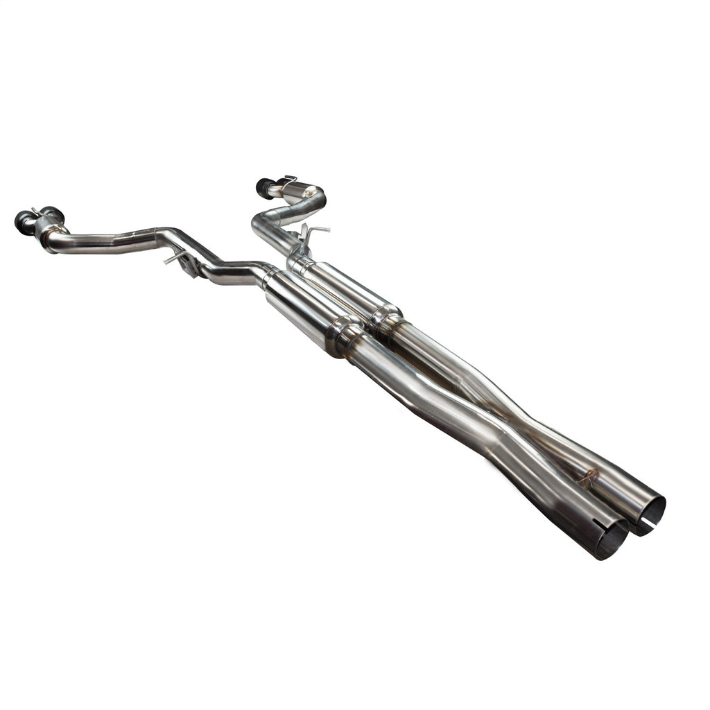 Kooks Custom Headers 31634310 3in. SS Connection-Back Exhaust w/Black Tips. 2015-2020 Challenger Hellcat 6.2L. for Select Dodge Challenger