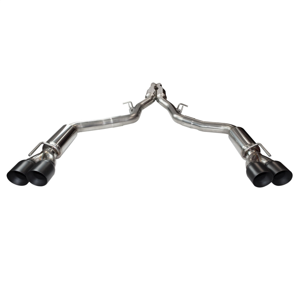 Kooks Custom Headers 31634310 3in. SS Connection-Back Exhaust w/Black Tips. 2015-2020 Challenger Hellcat 6.2L. for Select Dodge Challenger