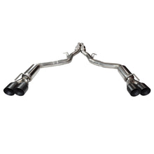 Load image into Gallery viewer, Kooks Custom Headers 31634310 3in. SS Connection-Back Exhaust w/Black Tips. 2015-2020 Challenger Hellcat 6.2L. for Select Dodge Challenger