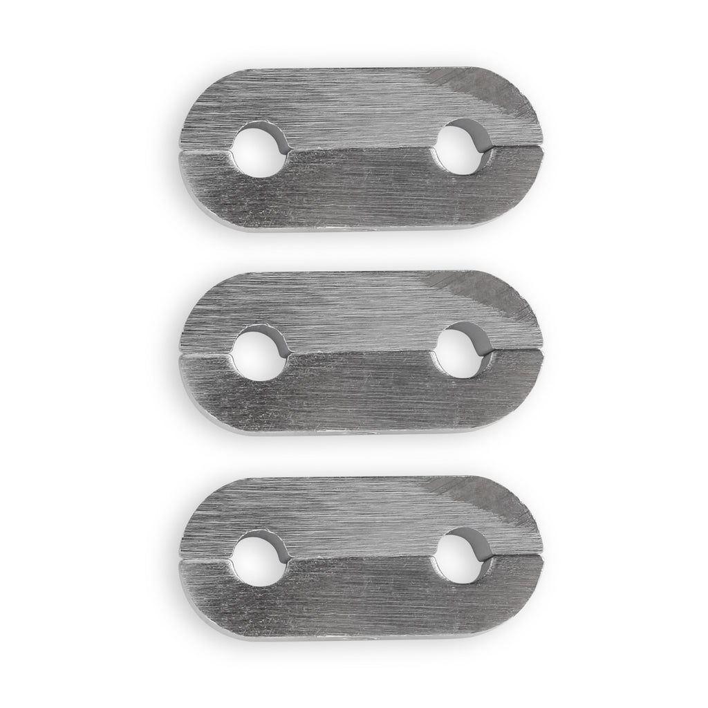 316In.-Polished-Alum.-HoseTube-Separators-3Pk