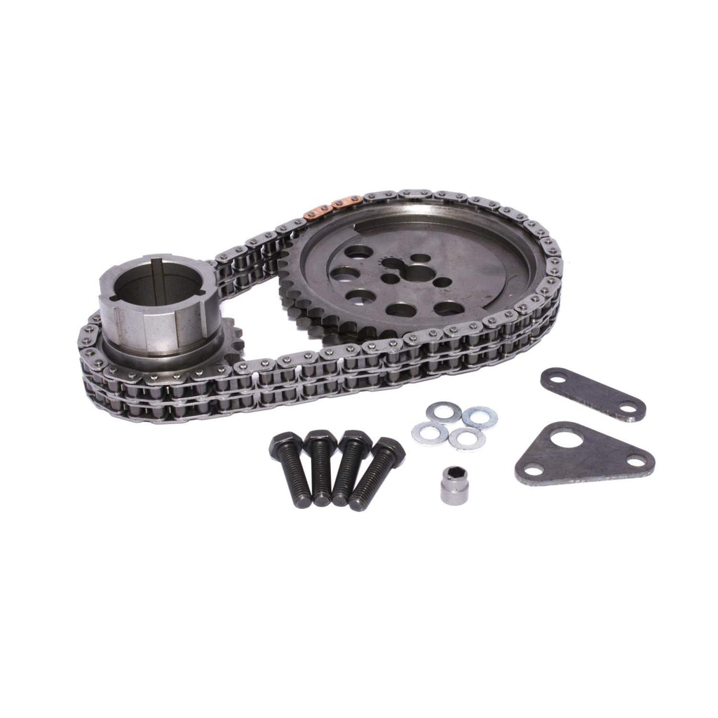 COMP Cams 3173KT Hex-Adjust Double Chain Timing Set for 3-Bolt, 24X, 1 Pole Reluctor GM LS