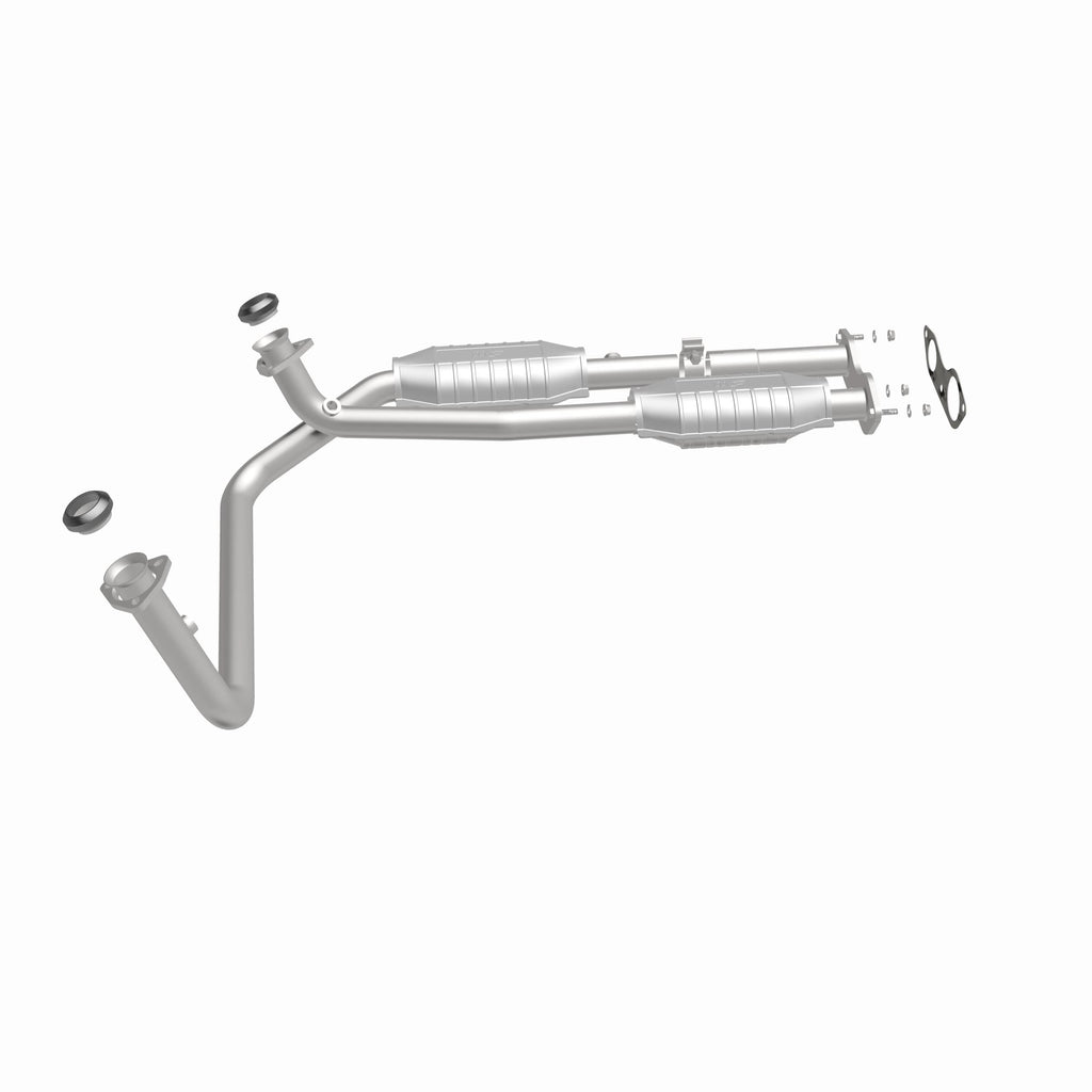 MagnaFlow Exhaust Products 23453 HM Grade Direct-Fit Catalytic Converter for Select Cadillac Escalade, Chevrolet C1500, Chevrolet C1500 Suburban, Chevrolet C2500, Chevrolet K1500, Chevrolet K1500 Suburban, Chevrolet Tahoe, GMC C1500, GMC C1500 Suburban,